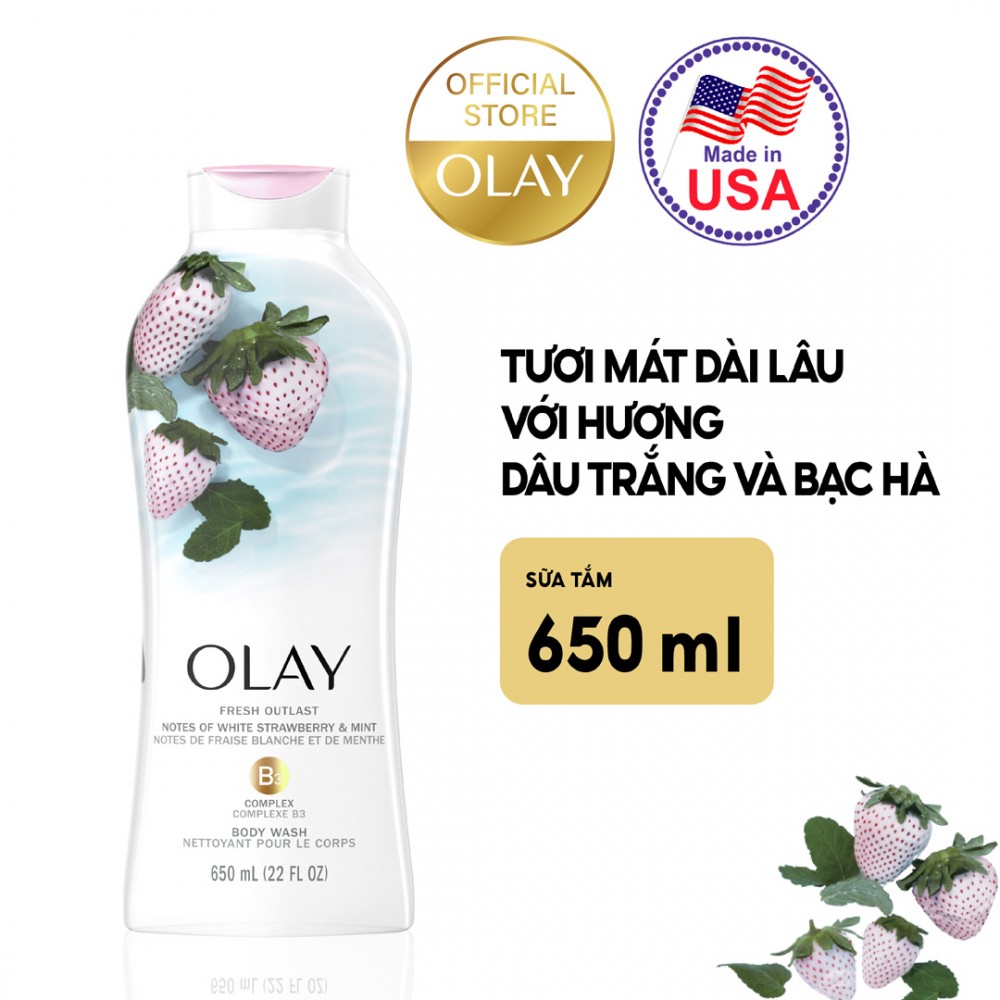 Olay body wash 650ml